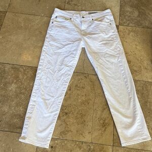 AG ED DENIM the ex-boyfriend Slim slouchy Slim jeans white 29 regular